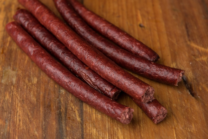 Beef Styx snack sticks with Cajun spices, slow-smoked beef, and bold Louisiana flavor.