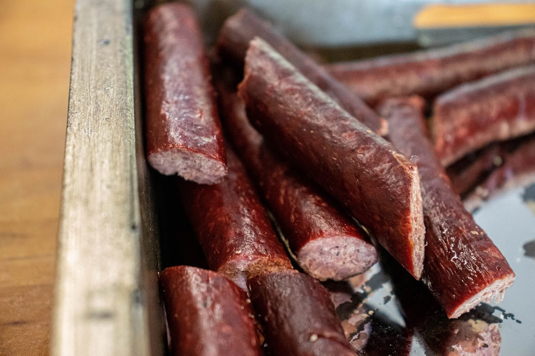 Beef Styx snack sticks with Cajun spices, slow-smoked beef, and bold Louisiana flavor.